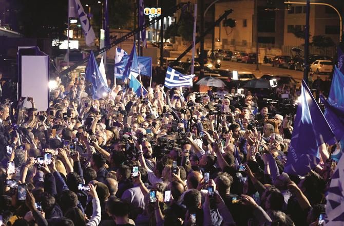 یونان کے پارلیمانی انتخابات میں حکمراں جماعت  فاتح، اپوزیشن ناکام ،نتائج تسلیم